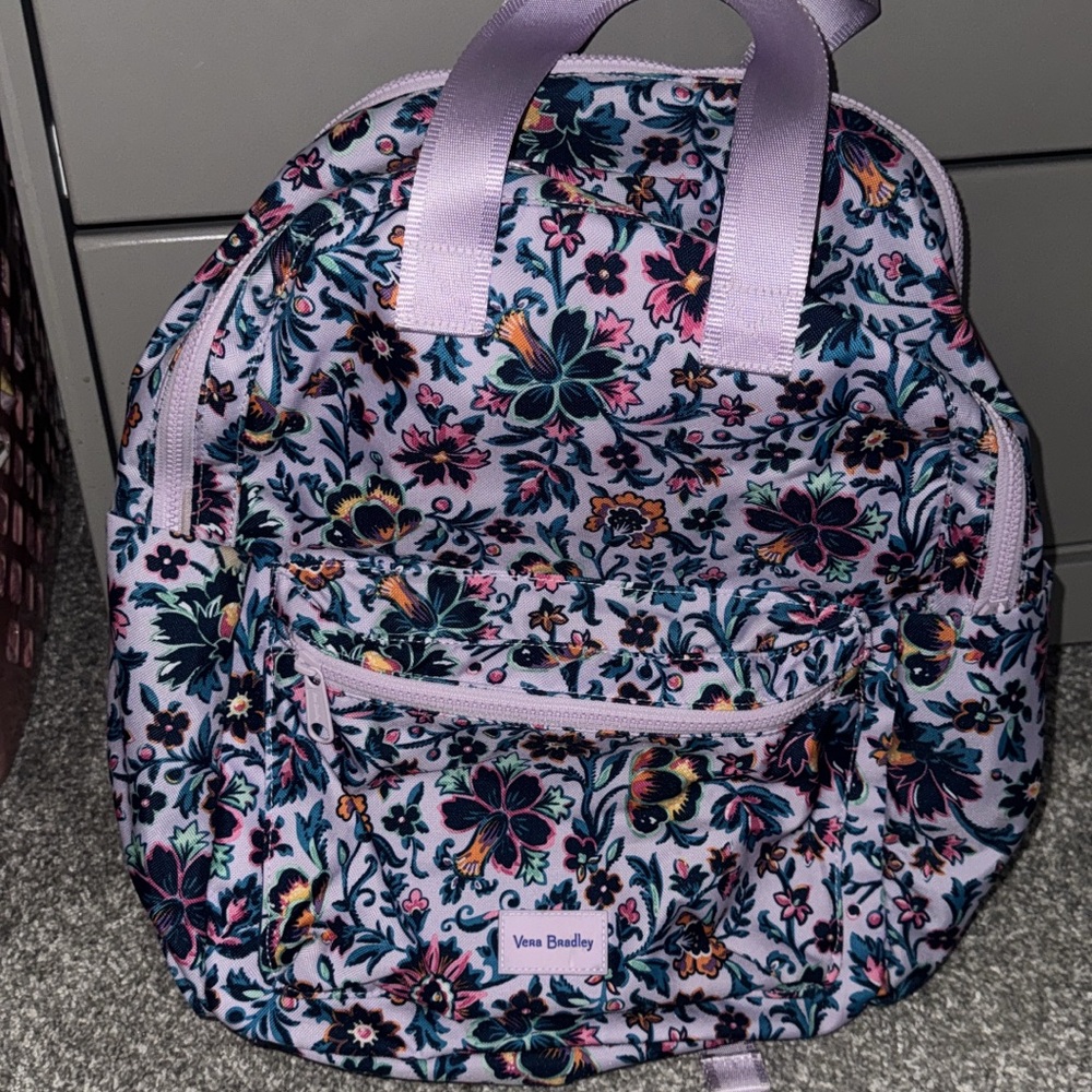 Vera Bradley Multicolor Floral Backpack